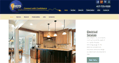 Desktop Screenshot of daviselectric.biz